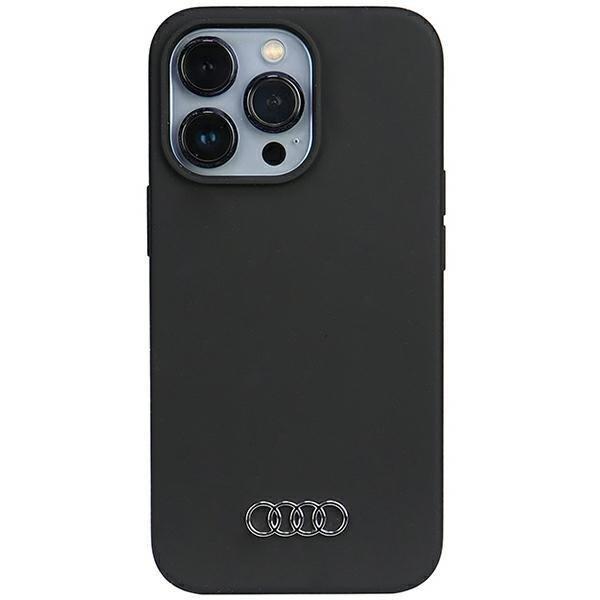Audi iPhone 13/13 Pro matkapuhelinsuoja silikoni - musta