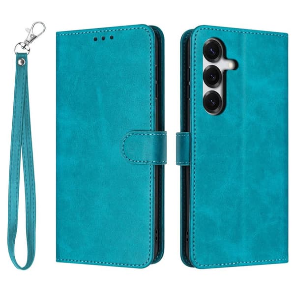 Plånboksfodral för Samsung Galaxy S26 Plus Flip Stand Konstläder - Grön