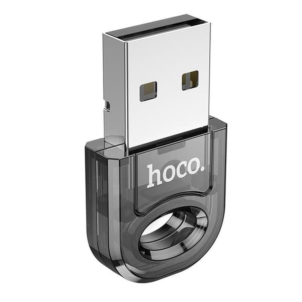 Hoco Adapter USB-A Bluetooth UA28 - Transparent Svart Svart