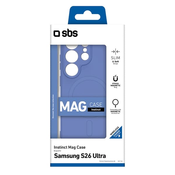 SBS Mobilskal För Galaxy S26 Ultra MagSafe Instinct Mag - Blå