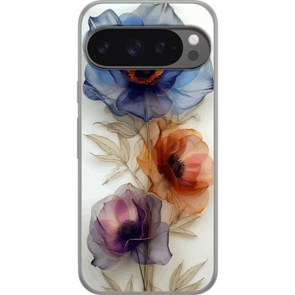 Mobilskal till Google Pixel 9 Pro XL med Silkesblommor