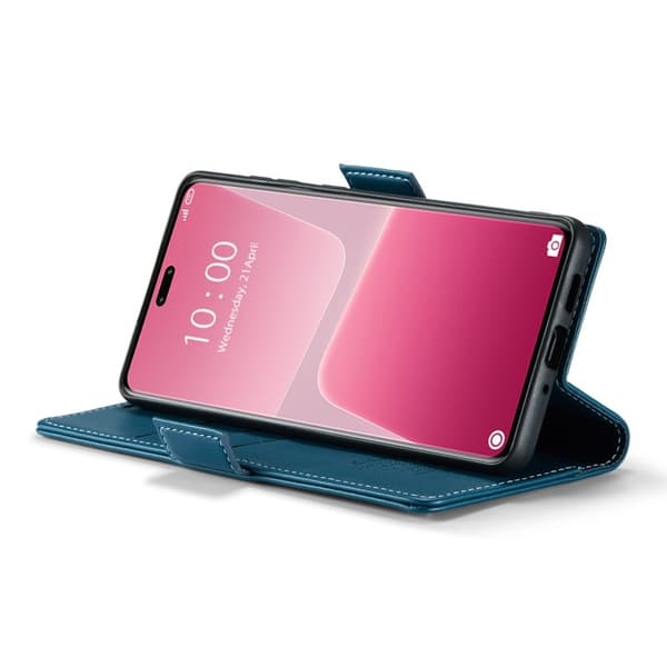 CASEME Plånboksfodral Konstläder för Xiaomi 13 Lite - Blå
