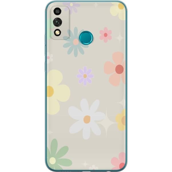 Mobilskal till Honor 9X Lite med fejdande blommor