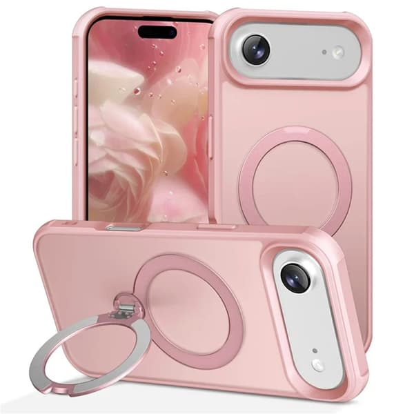 Mobilskal till iPhone Air MagSafe Kickstand TPU + PC - Rosa Rosa