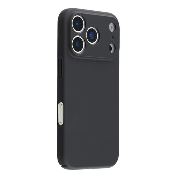 Mobilskal till iPhone 17 Pro Max Skin-Touch Rubberized - Svart Svart