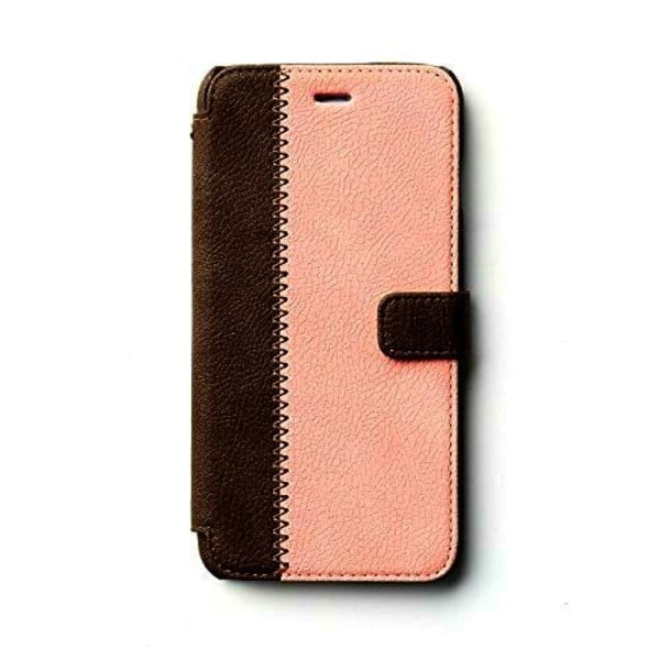Zenus E-Note Diary Plånboksfodral till Apple iPhone 6(S) Plus (R Rosa