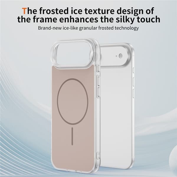 Mobilskal till iPhone Air MagSafe Skin Touch TPU PC - Guld Guld