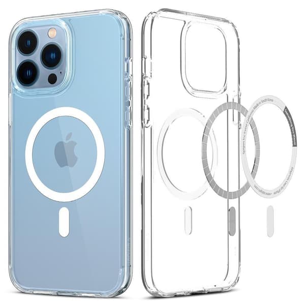Spigen Ultra Hybrid Magsafe iPhone 13 Pro Max - Valkoinen White