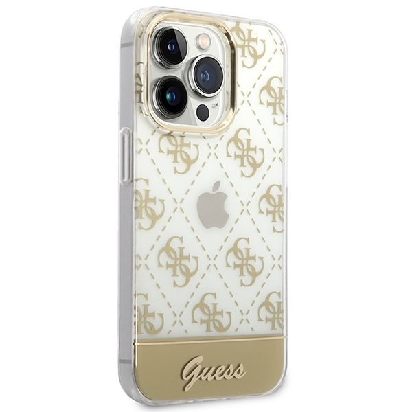 Guess Mobilskal till iPhone 14 Pro Max MagSafe 4G Pattern Script
