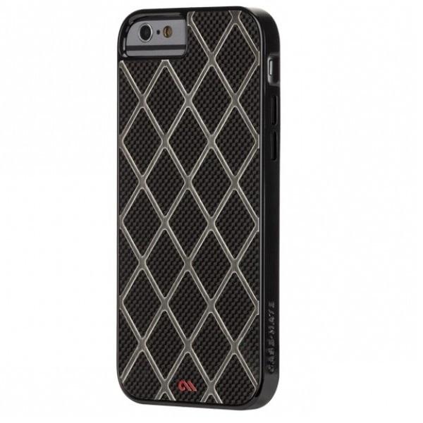 Case-Mate Carbon Alloy Skal till iPhone 6 / 6S  - Svart Svart