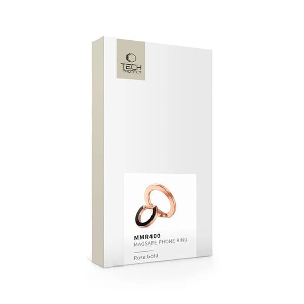 Tech-Protect Magsafe mobil magnetisk ringholder LAMANO Roséguld