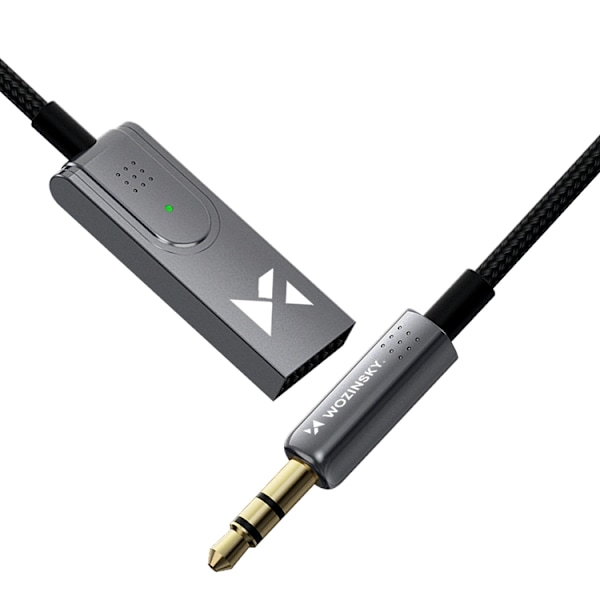Wozinsky Bluetooth 5.3 Audio Adapter - Svart Svart