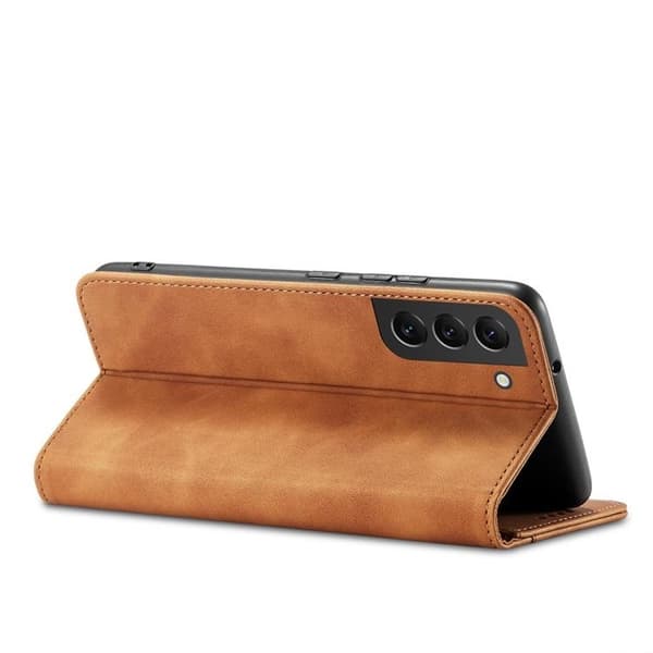 Galaxy S23 Plus Magnet Fancy Pungetui - Brun Brun