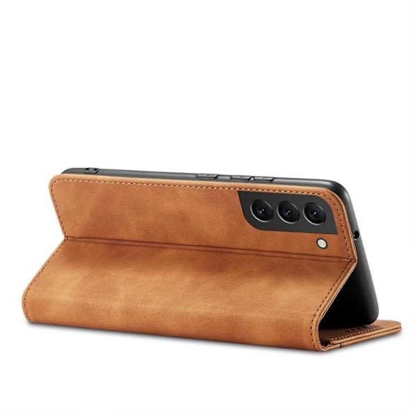 Galaxy S23 Plus Plånboksfodral Magnet Fancy - Brun