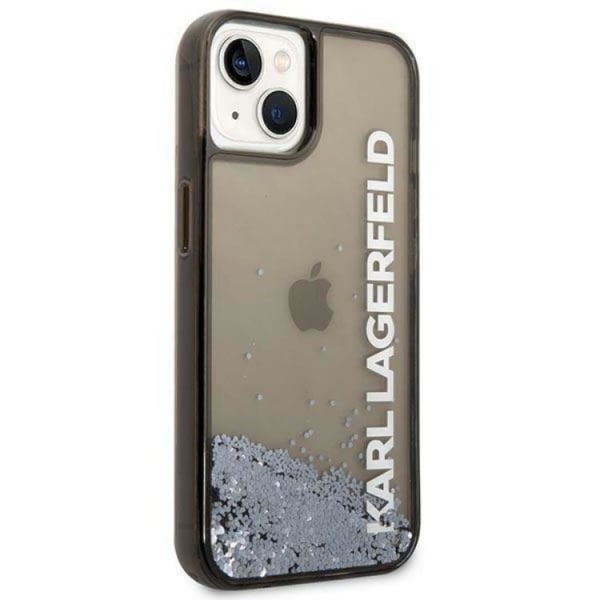 Karl Lagerfeld iPhone 14 Plus Mobilskal Magsafe Liquid Glitter