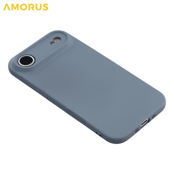 AMORUS Mobilskal till iPhone Air Precise Cutouts TPU Fiber - Grå Grå