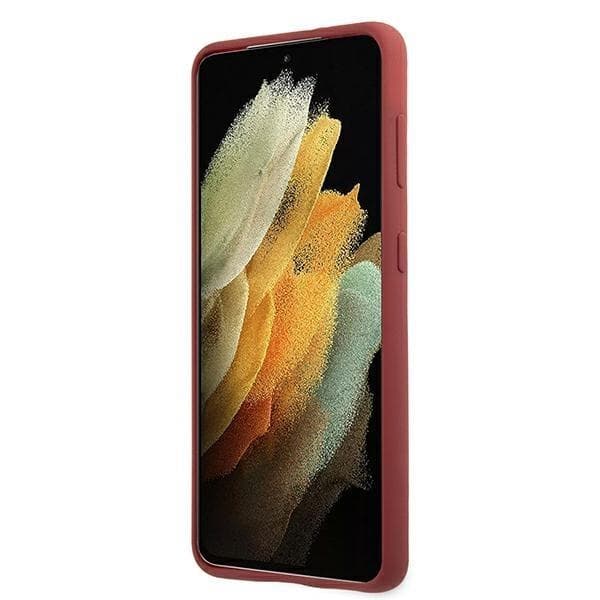 Mercedes Mobilskal Galaxy S21 – Röd Red