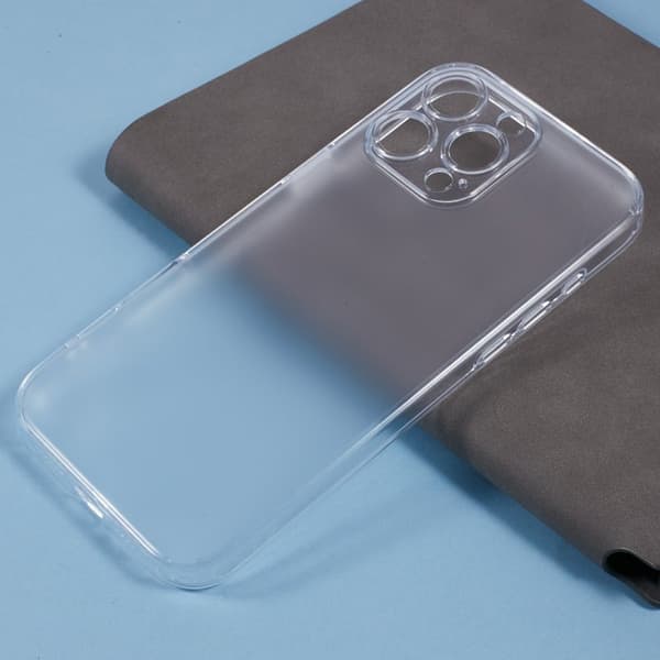 X-LEVEL Mobilskal till iPhone 16 Pro Matte TPU och Härdat Glas Transparent