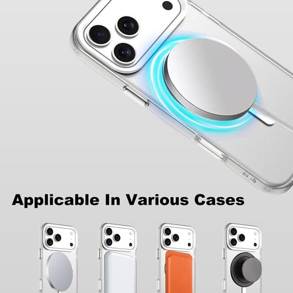 IMAK Mobilskal till iPhone 17 Pro Max MagSafe Anti Drop - Vit Vit