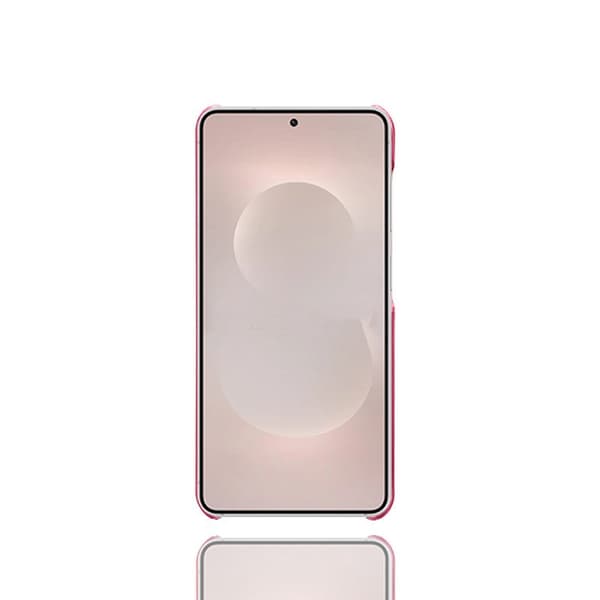 Mobilskal för Samsung Galaxy S26 Plus Konstläder - Rosa
