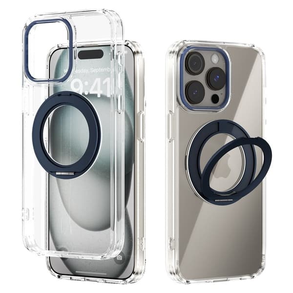 ABEEL Q-LUCK Mobilskal till iPhone 14 Pro Max Shockproof Blå