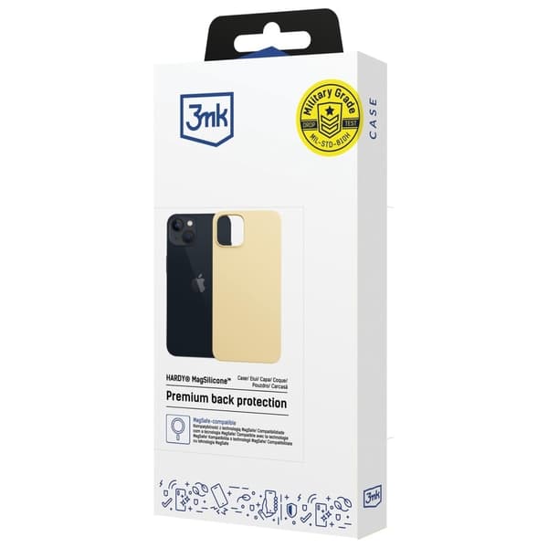 3MK Mobilskal till iPhone 15 MagSafe Silikon Hardy