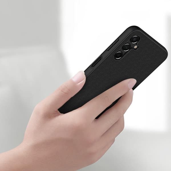 Nillkin Galaxy A14 5G/4G Mobilcover Textured Nylon - Sort Black