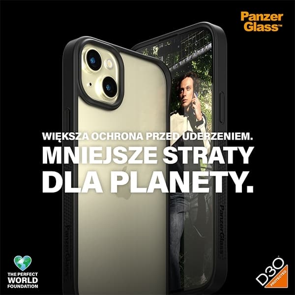 PanzerGlass Mobilskal till iPhone 15/14 Plus D3O Military Shield