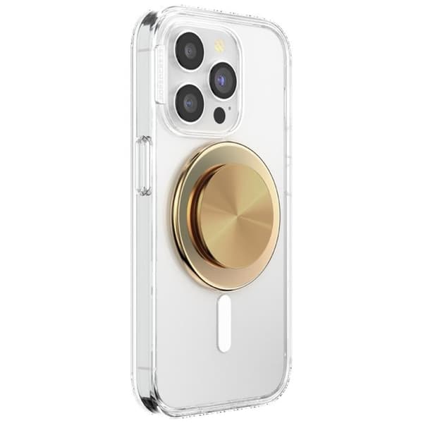Popsockets MagSafe Grip Round Radial Guld Aluminium Guld