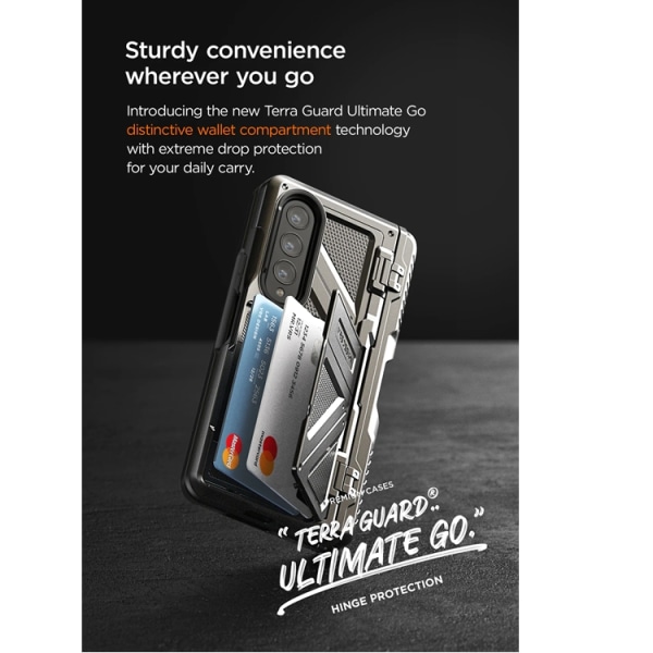 Galaxy Z Fold 4 Mobilskal VRS DESIGN Terra Guard Ultimate Go S
