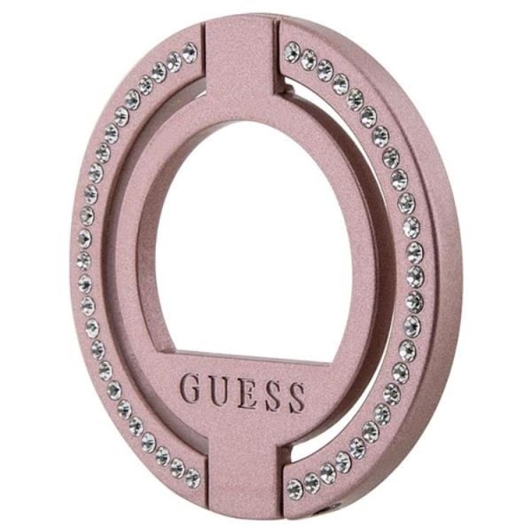 Guess Ringhållare Magsafe Rhinestone - Rosa
