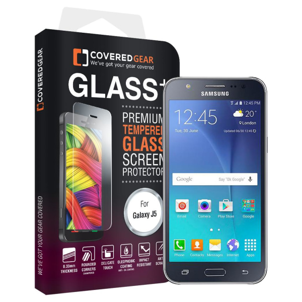CoveredGear Härdat Glas Skärmskydd till Samsung Galaxy J5