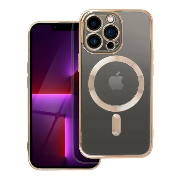 Mobilskal till iPhone 13 Pro MagSafe Electro Mag - Guld Guld