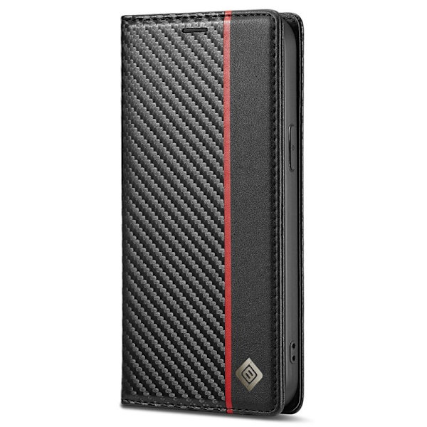 LC.IMEEKE iPhone 14 Plus Plånboksfodral Konstläder - Vertikal Rand