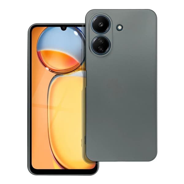 Telefontaske til Xiaomi Redmi 13C/Poco C65 Metallic - Grå Grå