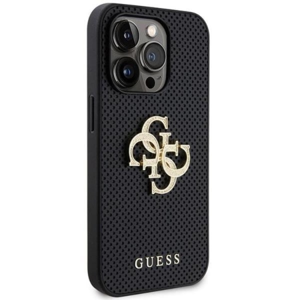 Guess iPhone 15 Pro Max Mobilskal Perforated Glitter Logo