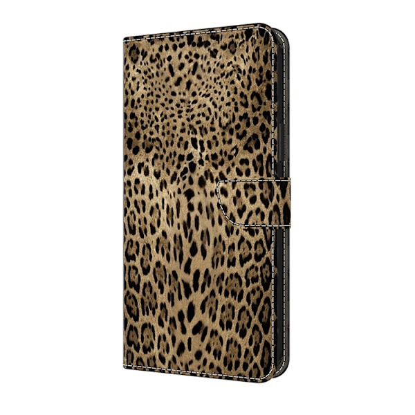 Galaxy A17/A26 Plånboksfodral PU-läder Pattern Printing - Brun Brun