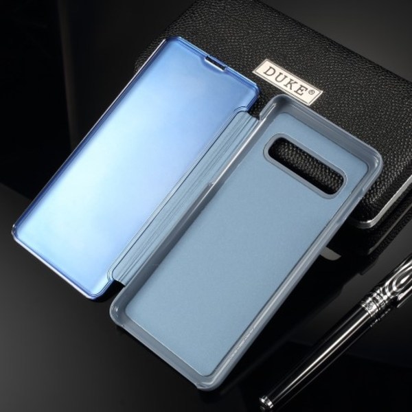 Window Mirror Fodral till Samsung Galaxy S10 - Blå Blå
