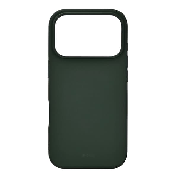 ONSALA Mobilskal till iPhone 17 Pro med Silikonkänsla - Olivgrön Grön