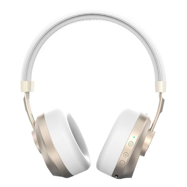 Blue Star Trådlösa Hörlurar Over-Ear Bluetooth - Vit Vit