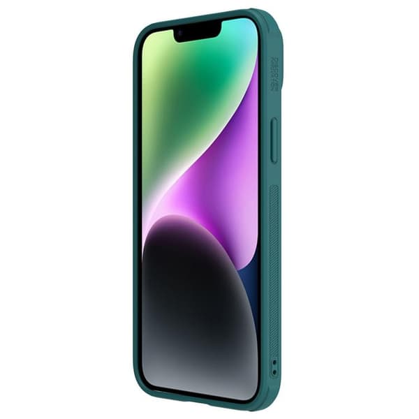 Nillkin iPhone 14 Plus Skal CamShield Læder S - Grøn Grön