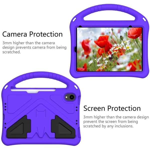 iPad mini (2024/2021) Skal EVA Kickstand - Lila Lila