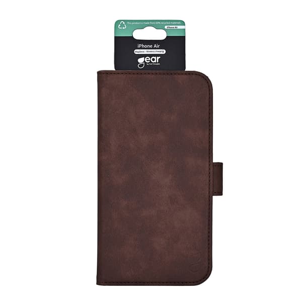 GEAR iPhone Air Pung Taske MagSafe 3 Kortstik Brun