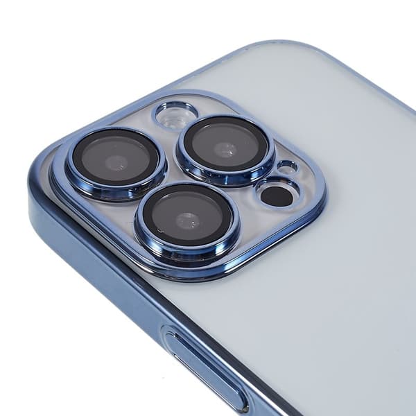 X-LEVEL Mobilskal till iPhone 13 Pro Max TPU+PC Blå med Kameraskydd