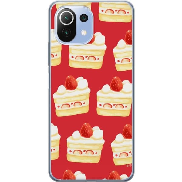 Telefontaske til Xiaomi Mi 11 Lite med kage