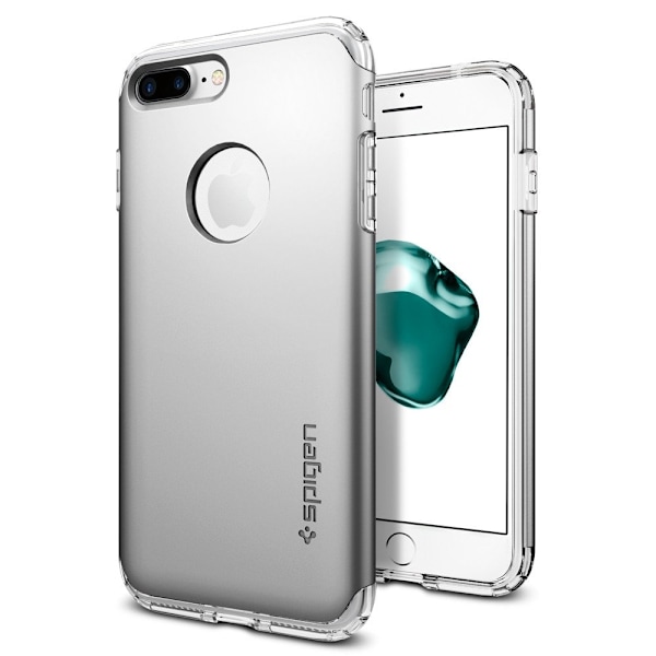 Spigen Hybrid Armor -kuori iPhone 7 Plus - hopea Silver