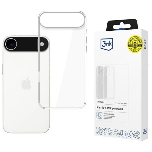 3MK Mobilskal till iPhone Air Clear TPU - Transparent Transparent