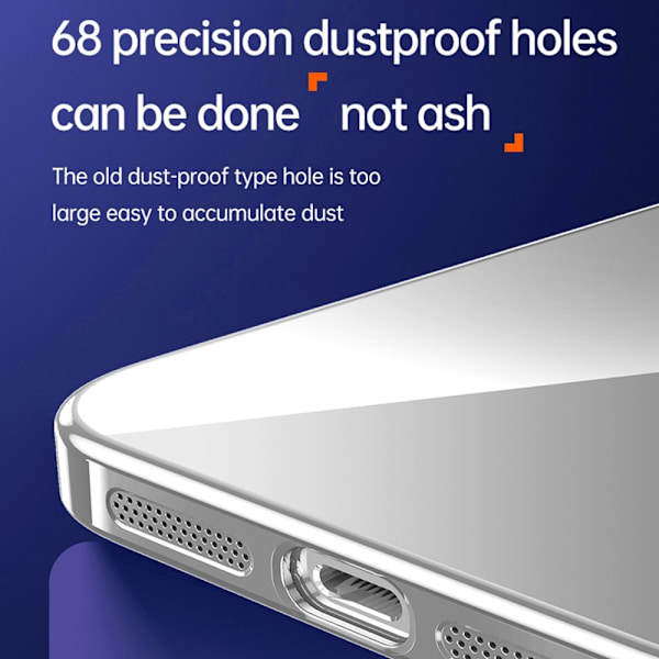 SULADA Mobilskal till iPhone 17 Ultra Thin Electroplated - Silver Silver