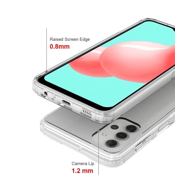 Akryl Taske til Samsung Galaxy A32 5G - Klar Transparent