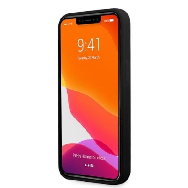 Mercedes Benz iPhone 13 Pro Max Mobilskal Silicone Line Svart